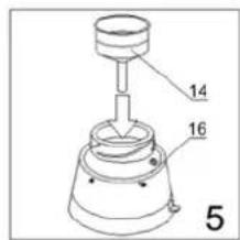 ALPINA SF2809 - Het bereiden van CAPPUCCINO - 5
