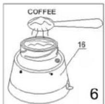 ALPINA SF2809 - KAPUCSINO keszítese - 6