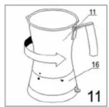 ALPINA SF2809 - Preparing ESPRESSO - 1