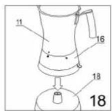 ALPINA SF2809 - Preparing ESPRESSO - 8