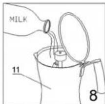 ALPINA SF2809 - Preparing CAPPUCCINO - 10