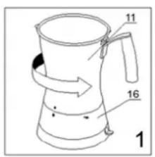 ALPINA SF2809 - Cómo preparar un CAPUCHINO - 1