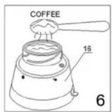 ALPINA SF2809 - Preparare il CAPPUCCINO - 8