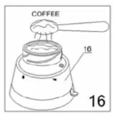 ALPINA SF2809 - Pregatirea ESPRESSO-ului - 6