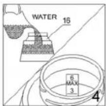 ALPINA SF2809 - Het bereiden van CAPPUCCINO - 4