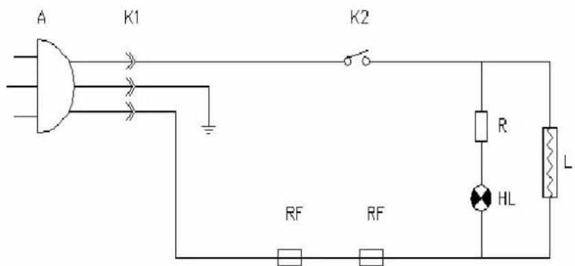 ALPINA SF2809 - SCHEMA DU CIRCUIT - 1