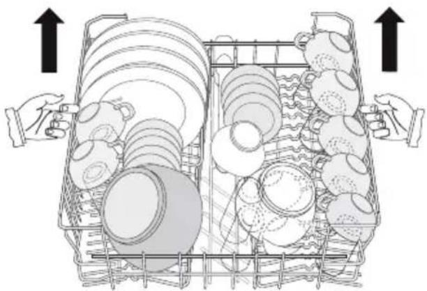 PROGRESS PI1535 - Réglage de la hauteur du panier supérieur - 1
