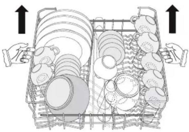 PROGRESS PV1535 - Réglage de la hauteur du panier supérieur - 1