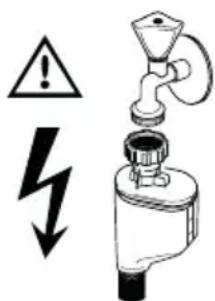 PROGRESS PV3550 - Avertissement Tension dangereuse - 1