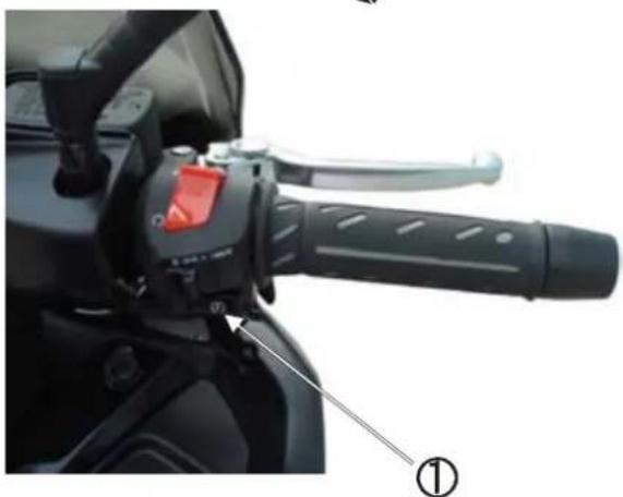 KYMCO Downtown 300i - CAUTION - 2