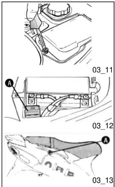 PIAGGIO NRG DD DT 50 - Checking the brake oil level (03_08, 03_09, 03_10) - 7