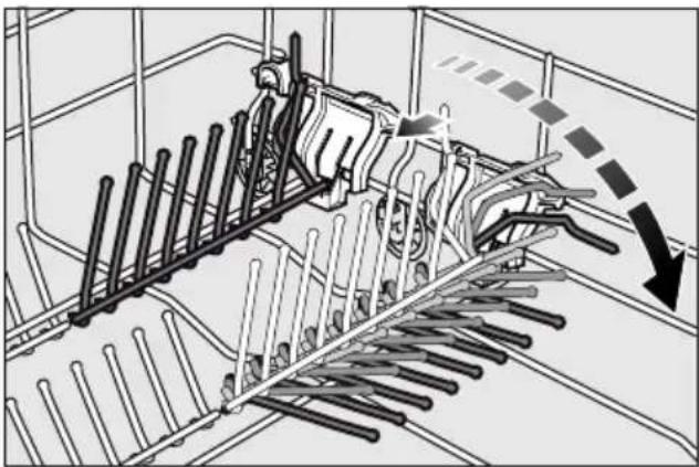 BOSCH SMV69U80EU - Tiges rabattables \* - 1