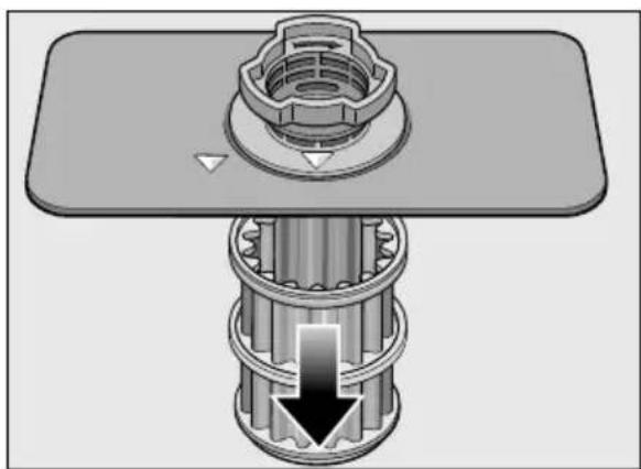 BOSCH SMV69U80EU - Podešavanje visine korpe - 5