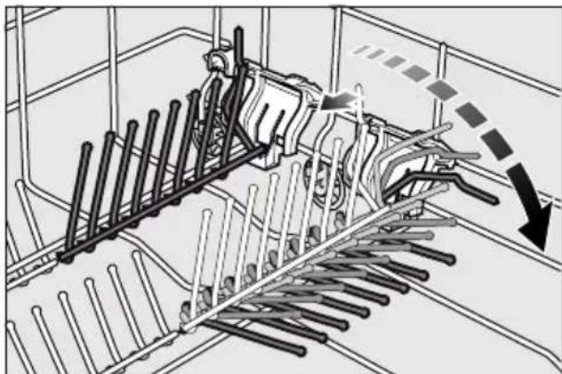 BOSCH SMV69U80EU - Soportes de platos abatibles \* - 1