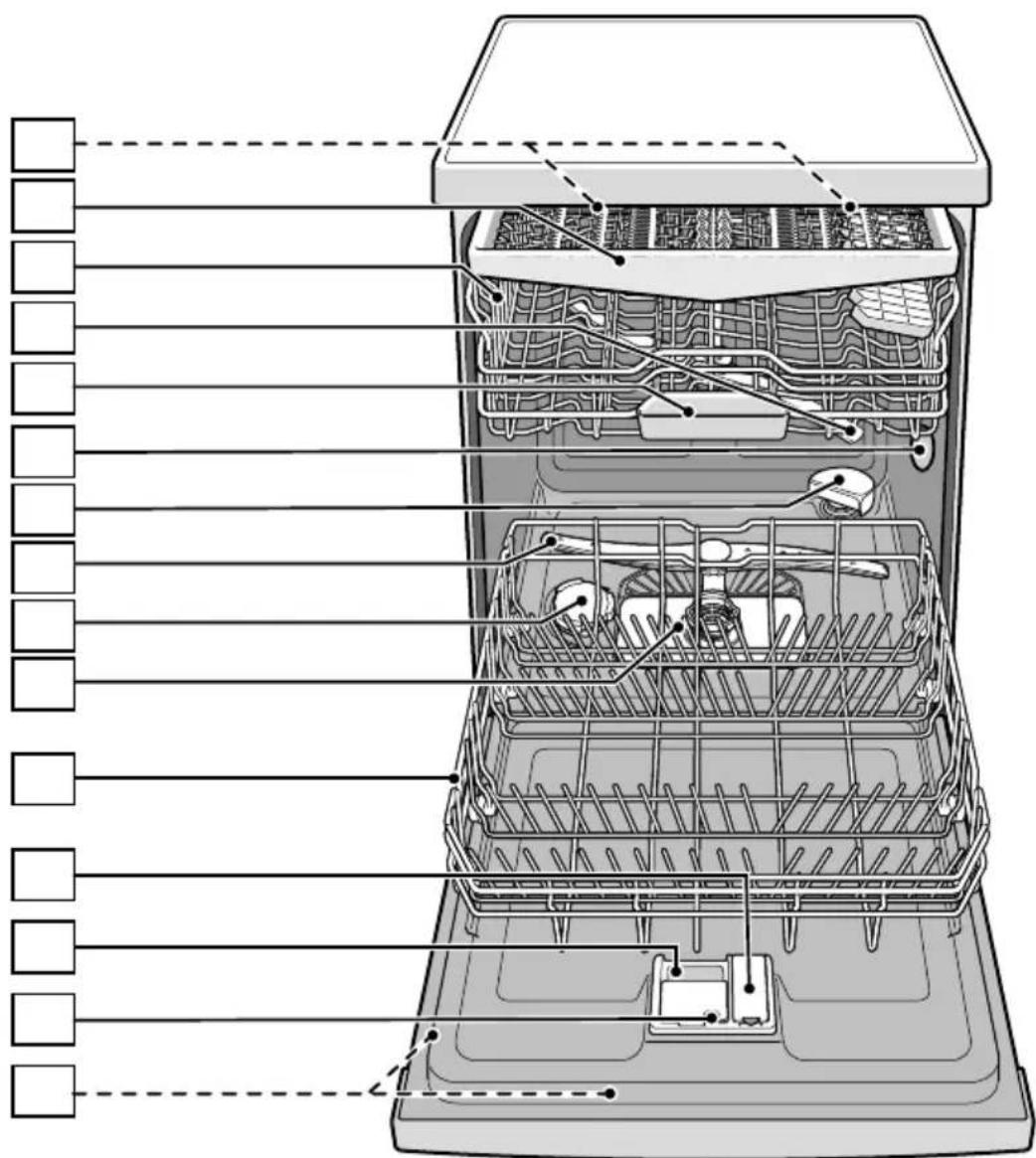 BOSCH SMV69U80EU - Поставка за дребни части \* - 12