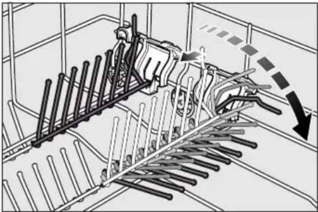 BOSCH SMV69U80EU - Espigões rebatíveis \* - 1
