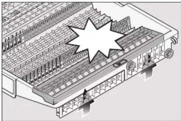 BOSCH SMV69U80EU - Fioka za pribor za ručavanje - 1