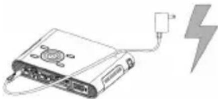 AIPTEK PocketCinema N100 - Charger l'appareil - 1