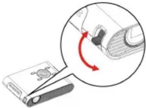 AIPTEK PocketCinema N100 - PerynpoBka 0okyca B 3aBncmocTn OT daNbHOCTn npoeunpoBaHna - 1