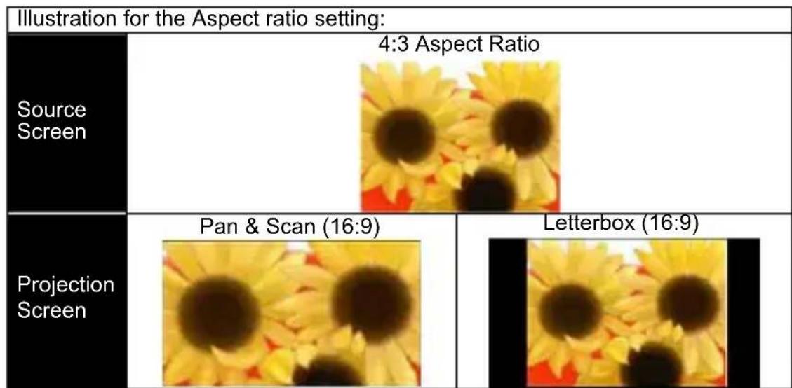 AIPTEK PocketCinema N100 - Aspect ratio - 1