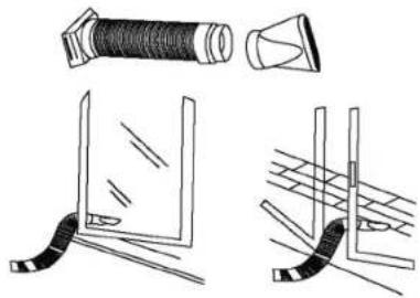 DAITSU ADP 12T - Instrucciones de montaje del conducto - 2