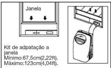 DAITSU ADP 9AM - Kit de Instalação em Janela - 1