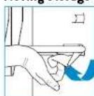 THETFORD N3100 - Use of refrigerator compartment - 1