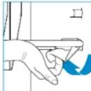 THETFORD N3100 - Déplacement des étagères de rangement - 1