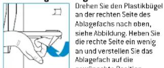 THETFORD N3112 - Verstellung der Ablagefacher - 1