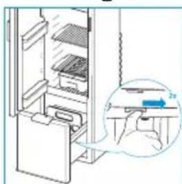 THETFORD N3145 - Removing drawer - 1