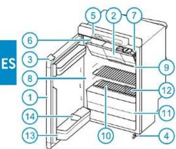 THETFORD N3175 - Serie N3000-E con panel de control LED - 1