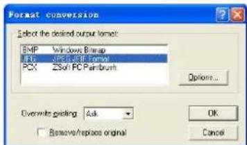 Difrnce MP1820 - Appendice - Come convertire un file imagine - 2