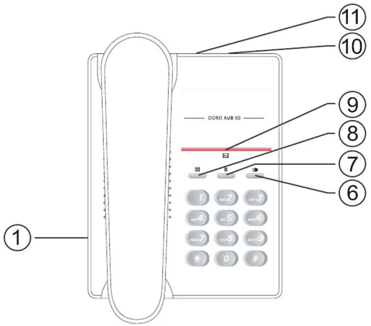 DORO aub50 - doro AUB 50 - 1