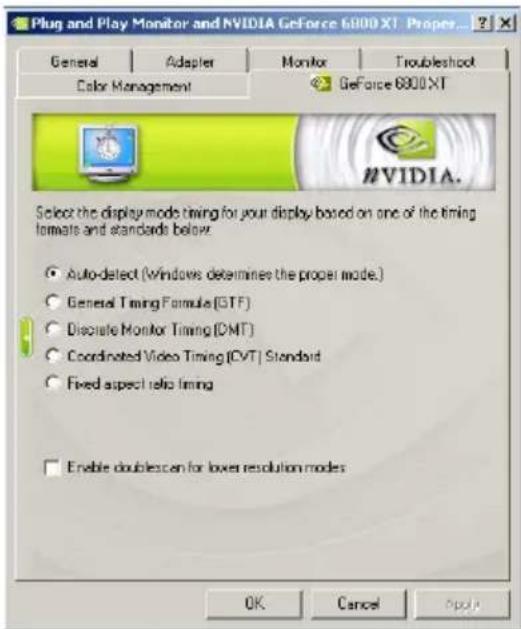 ECS N9500GT1GDSF - Display Mode Timing - 1