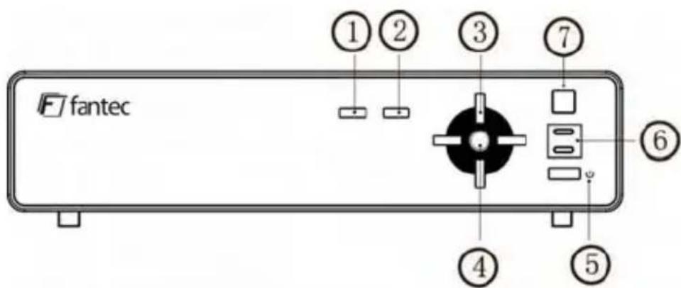 Fantec MMFH36US - Gerätefront - 1