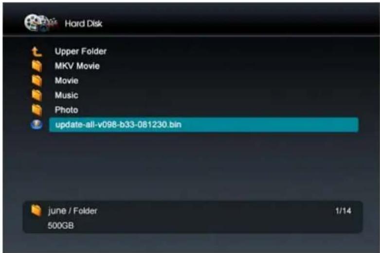 Fantec TVLHD - Mise à niveau du Firmware - 1