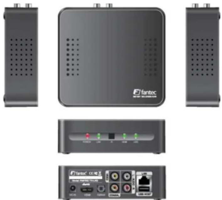 Fantec TVLHD - Beschreibung und Lieferumfang - 1