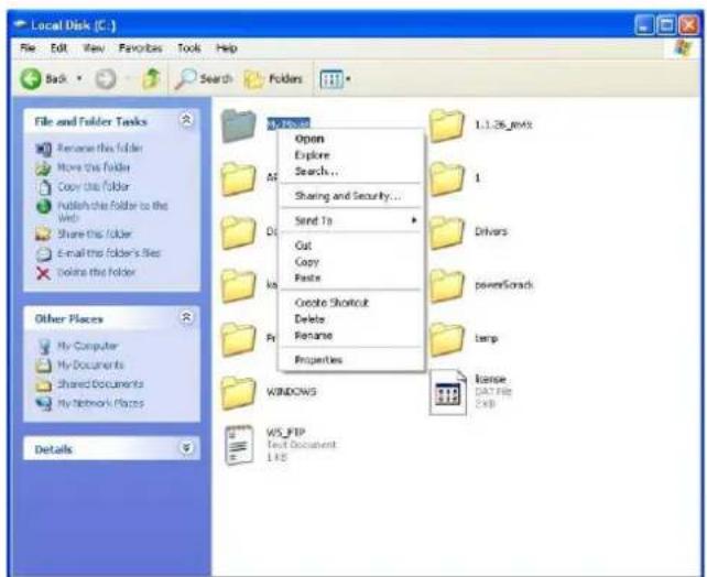 Fantec TVLHD - Configuration du partage de données sous Windows XP - 1