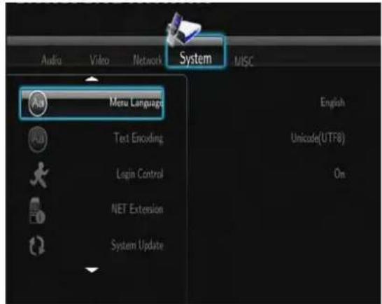 Fantec MMFHDL - Systemeinstellungen ändern - 1