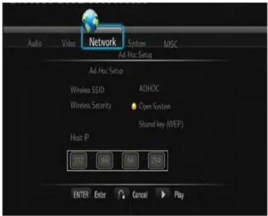 Fantec MMFHDL - Configuration Ad Hoc - 1