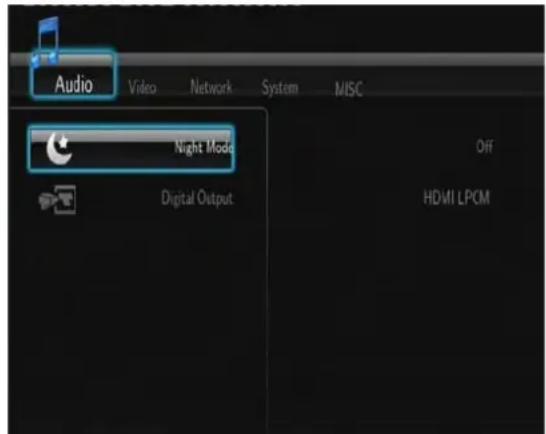 Fantec MMFHDL - Changing Audio Settings - 1
