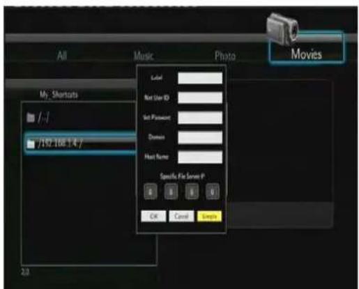 Fantec MMFHDL - Parcourir par 'Mes_raccourcis' - 2