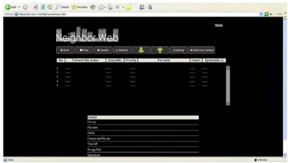 Fantec MMFHDL - BitTorrent Download (btpd) - 1