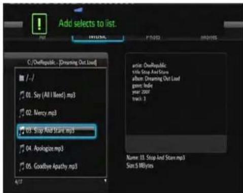 Fantec MMFHDL - Dateien zur Wiedergabeliste hinzufugen - 2