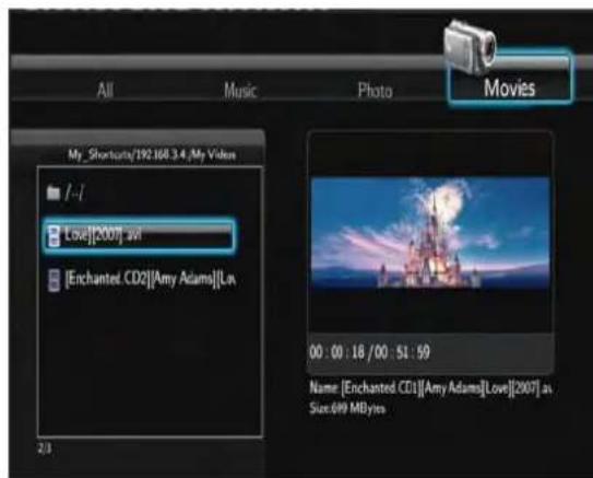 Fantec MMFHDL - Rechercher des films - 1