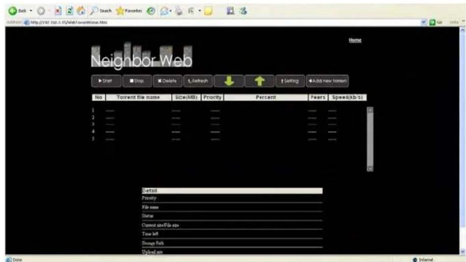 Fantec MMFHDL - Téléchargement BitTorrent (btpd) - 1