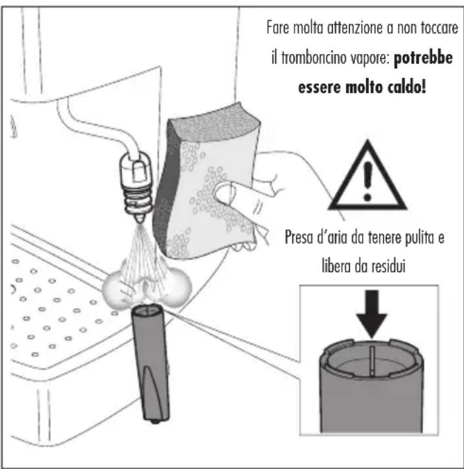 GAGGIA Espresso Dose - Istruzioni per la pulizia: - 1