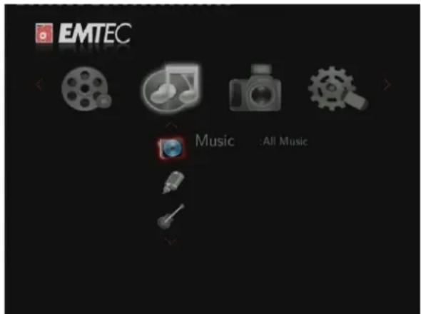 EMTEC Movie Cube V120H - Lecture de Musique - 1