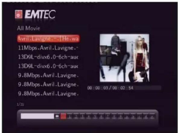 EMTEC Movie Cube V120H - Recherche rapide - 1