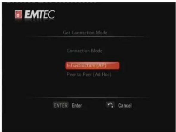 EMTEC Movie Cube V120H - -Obtenir un mode de connexion - 1